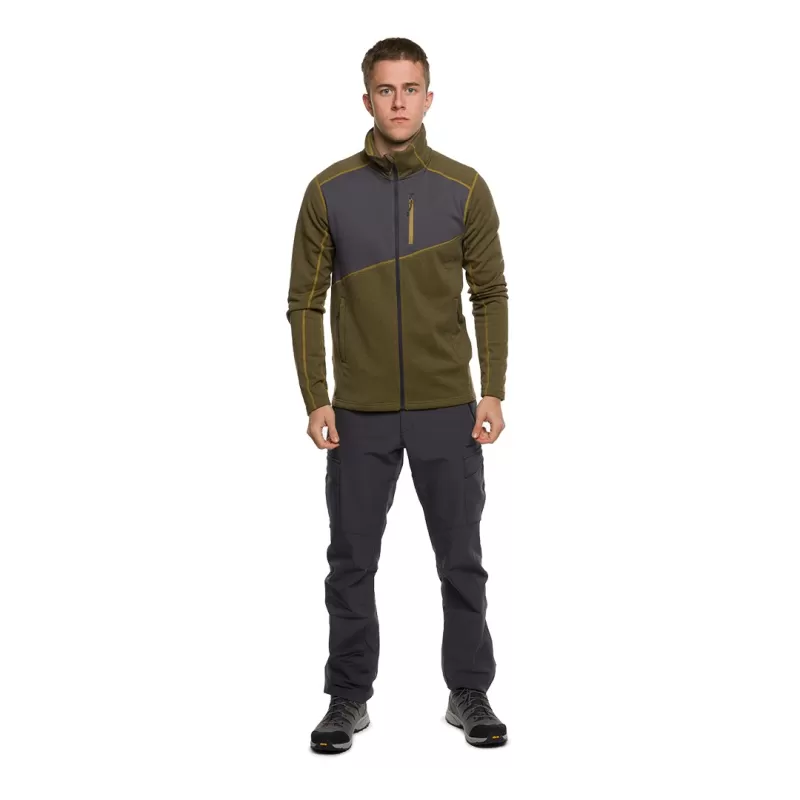 JAQUETA Trangoworld LEMPS MARROM/CINZA