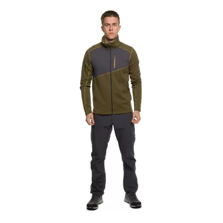 JAQUETA Trangoworld LEMPS MARROM/CINZA