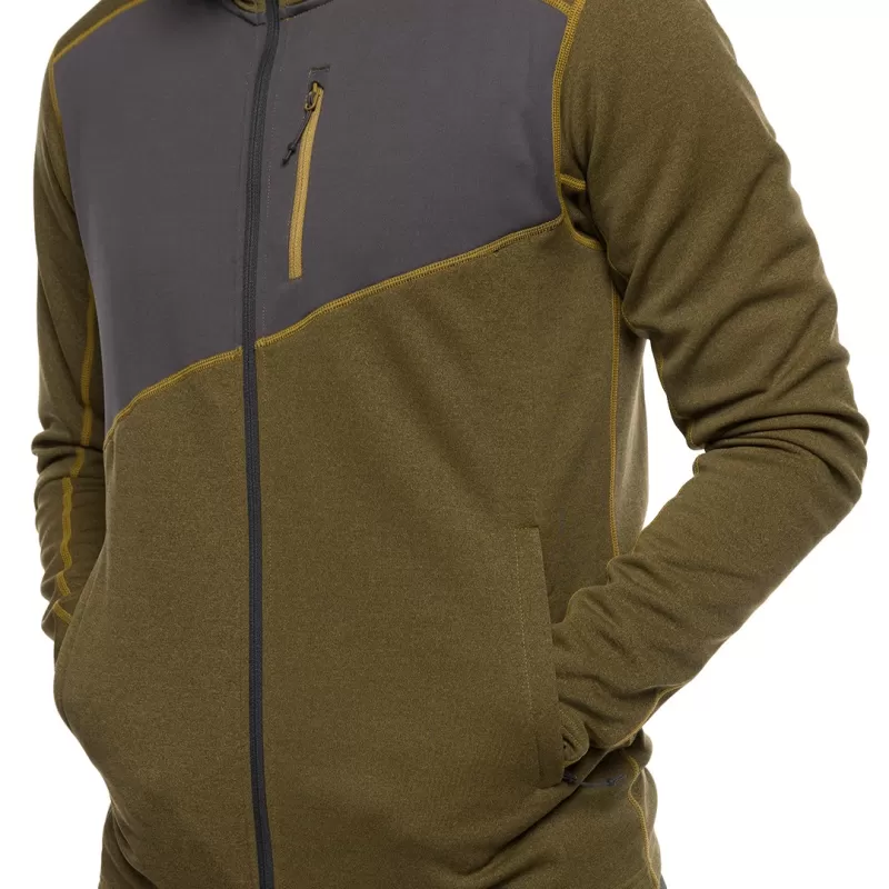 JAQUETA Trangoworld LEMPS MARROM/CINZA