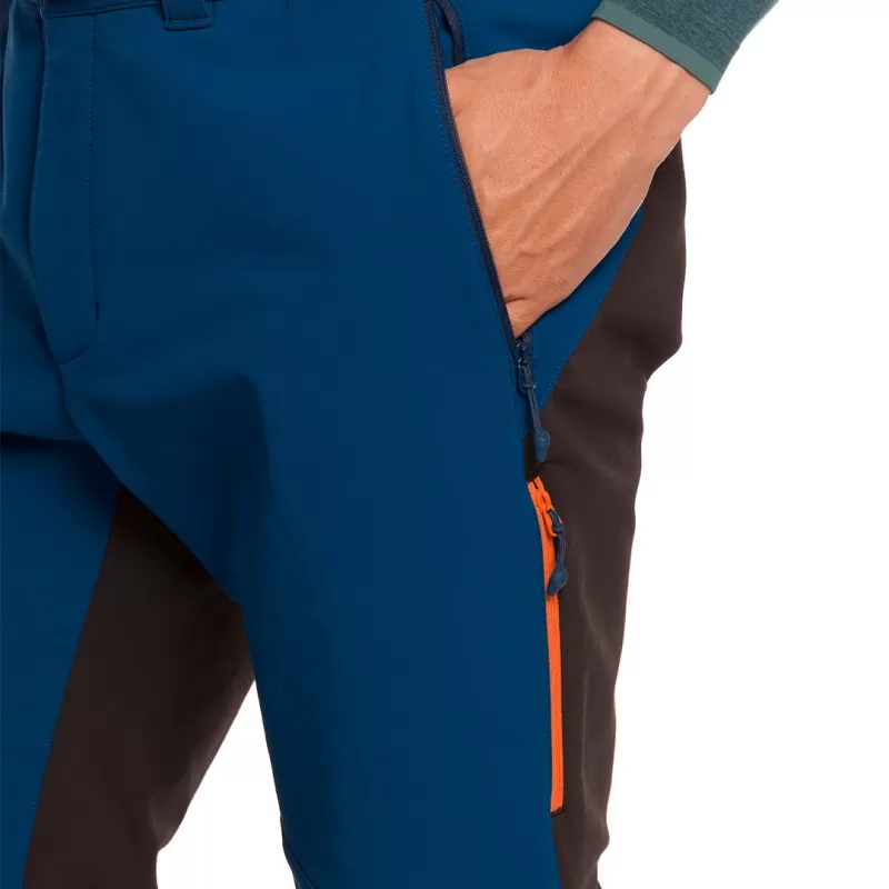 Calça comprida Trangoworld Jorlan VD azul escuro/preto