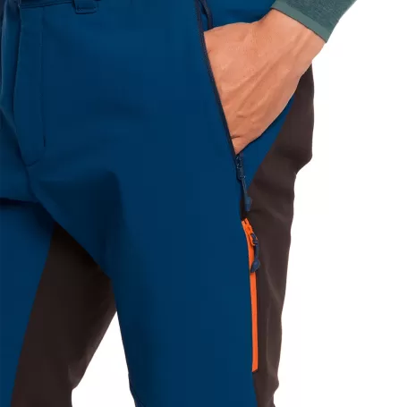 Calça comprida Trangoworld Jorlan VD azul escuro/preto