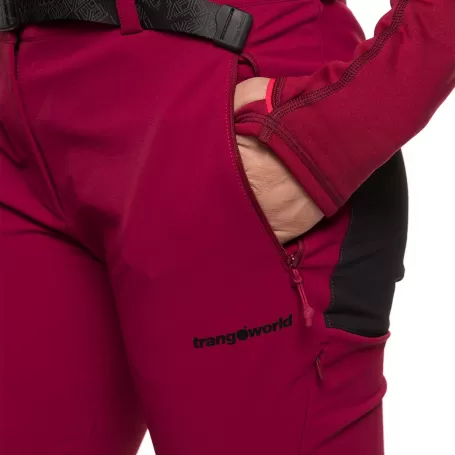 Trangoworld PANT. LARGO DUNAI DR ROSA/NEGRO