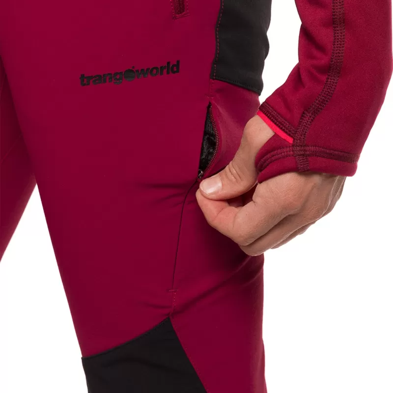 Trangoworld PANT. LARGO DUNAI DR ROSA/NEGRO