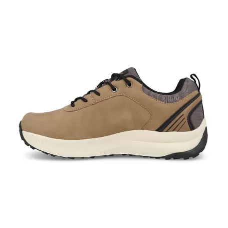 Calçado de caminhada leve masculino Paredes com argolas marrons