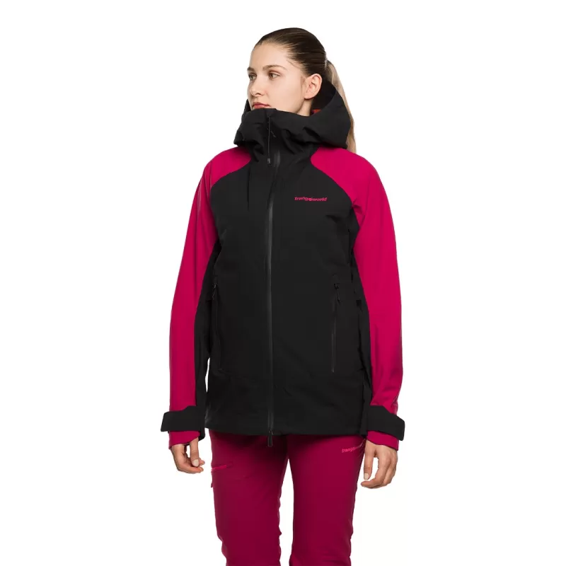 JAQUETA Trangoworld RUBY PRETA/ROSA