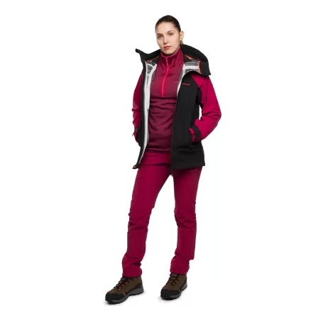 JAQUETA Trangoworld RUBY PRETA/ROSA