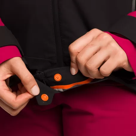 JAQUETA Trangoworld RUBY PRETA/ROSA