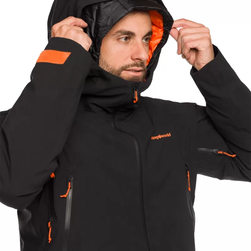 JAQUETA PRETA Trangoworld ALADREN