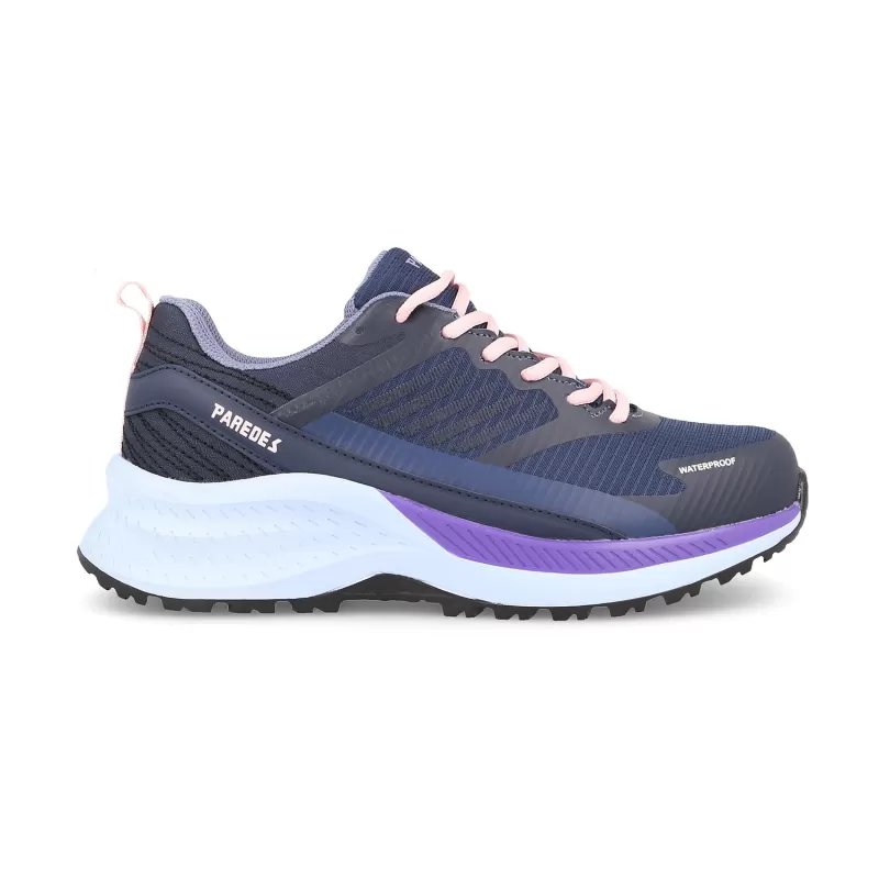 Calçado de Trekking Feminino Paredes Trekking Folgosa Azul Marinho Azul Calçado de Trekking Feminino Paredes Trekking Folgosa Azul Marinho Azul