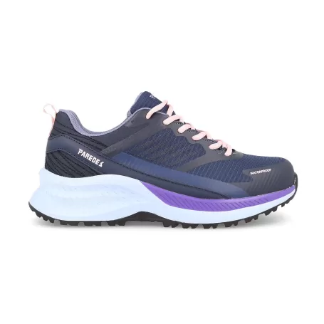 Calçado de Trekking Feminino Paredes Trekking Folgosa Azul Marinho Azul Calçado de Trekking Feminino Paredes Trekking Folgosa Azul Marinho Azul
