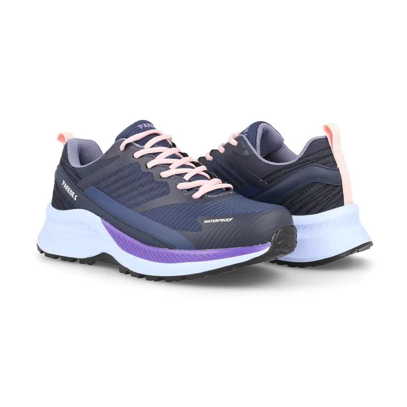 Calçado de Trekking Paredes Feminino Folgosa Azul Marinho