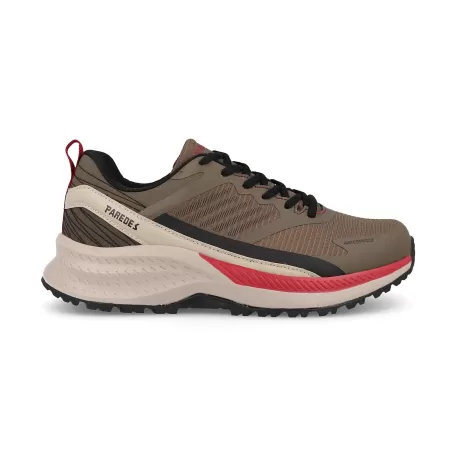 Calçados de caminhada masculinos Paredes Gascones Khaki de alta tração Calçados de caminhada masculinos Paredes Gascones Khaki de alta tração