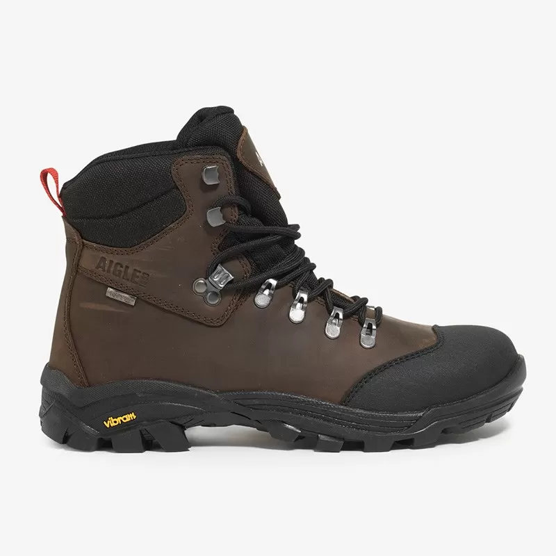 BOTA AIGLE LAFORSE VIBRAM MTD MARROM ESCURO BOTA AIGLE LAFORSE VIBRAM MTD MARROM ESCURO