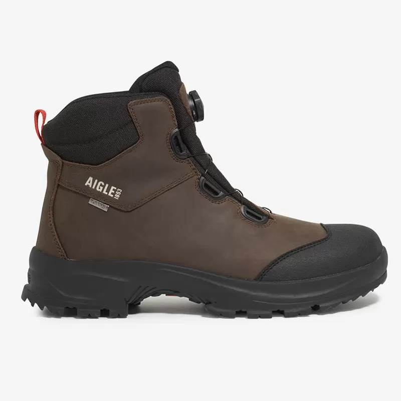 BOTA AIGLE LAFORSE SEM CADARÇO MTD MARROM ESCURO BOTA AIGLE LAFORSE SEM CADARÇO MTD MARROM ESCURO