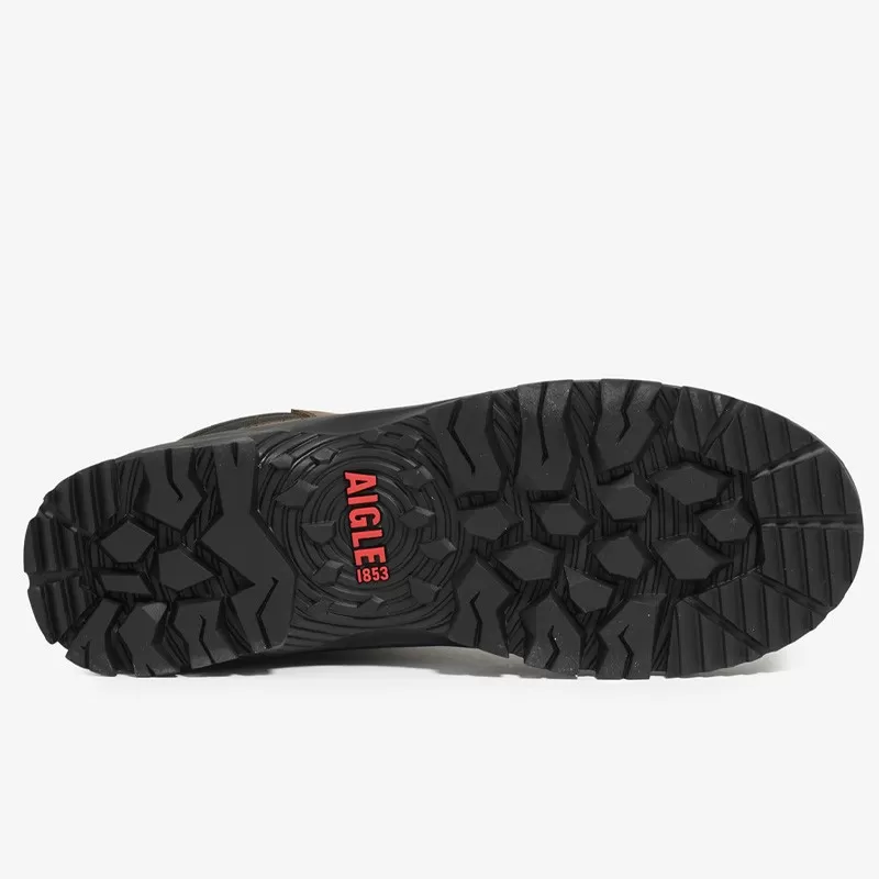 BOTA AIGLE LAFORSE SEM CADARÇO MTD MARROM ESCURO