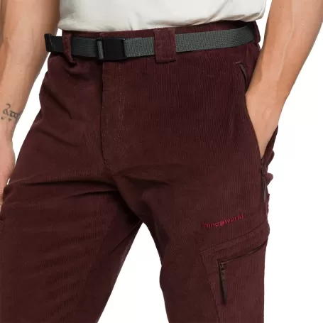 Calças compridas Goym DC marrom escuro Trangoworld