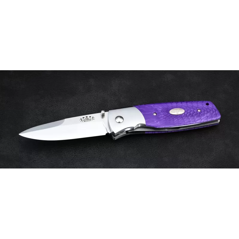 Presilha Fallkniven Elmax Steel Dragão Roxo Presilha Fallkniven Elmax Steel Dragão Roxo