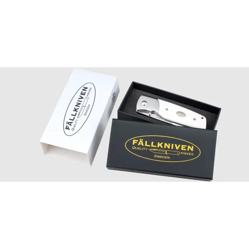 Fallkniven Elmax Steel - Dragão Dourado - Clipe