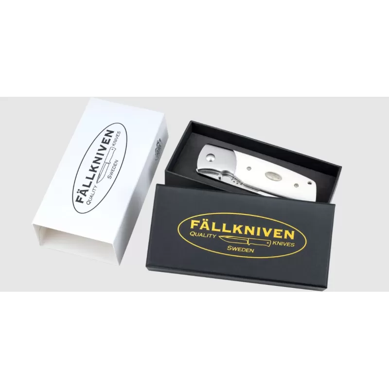 Fallkniven Elmax Steel - Cobra Azul - Clipe