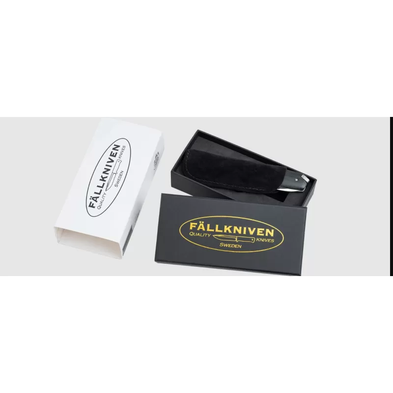 Fallkniven Steel CoSLam - Bolso para Cavalheiros - Carbono