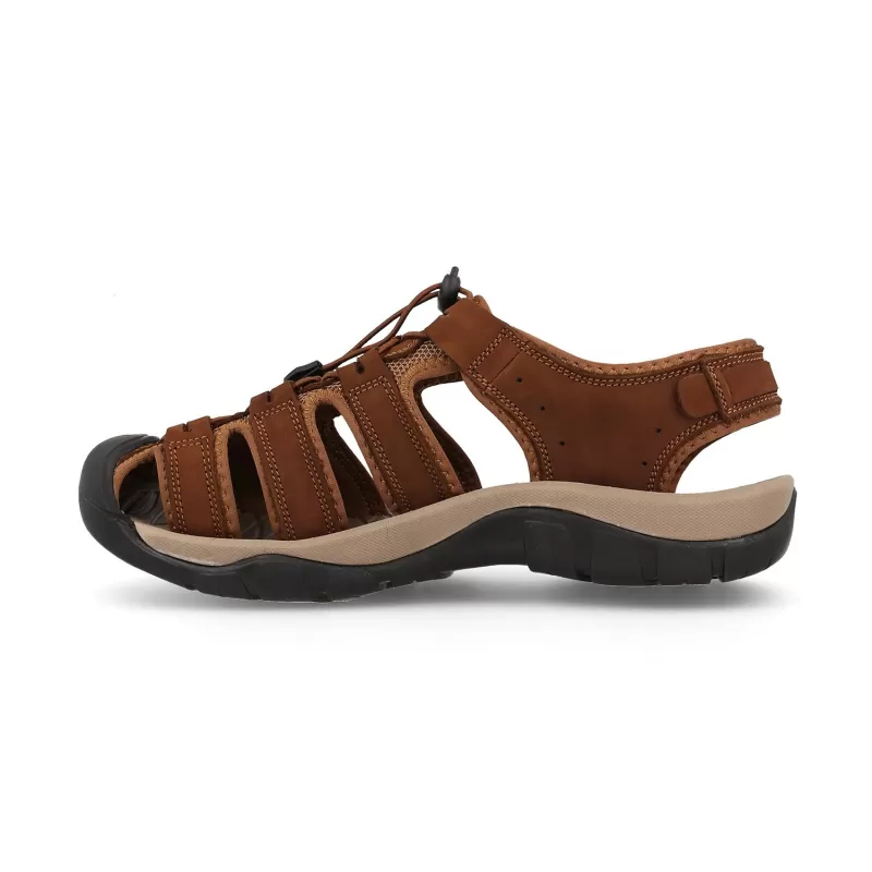 Paredes Sandalias outdoor hombre Ayuelas marrón