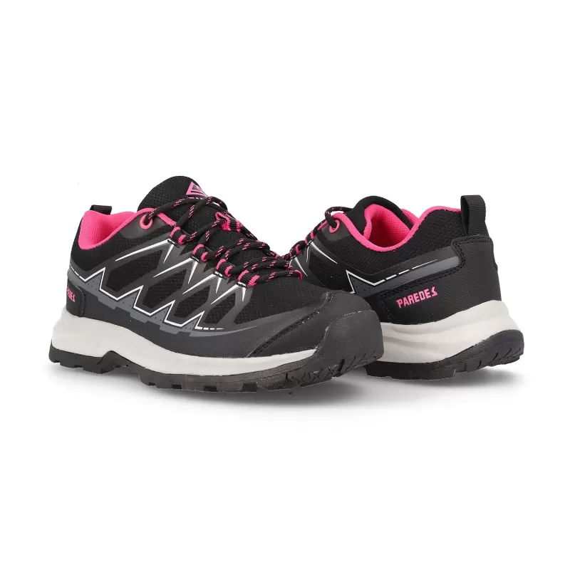 Calçado de trekking feminino Paredes Rinlo preto