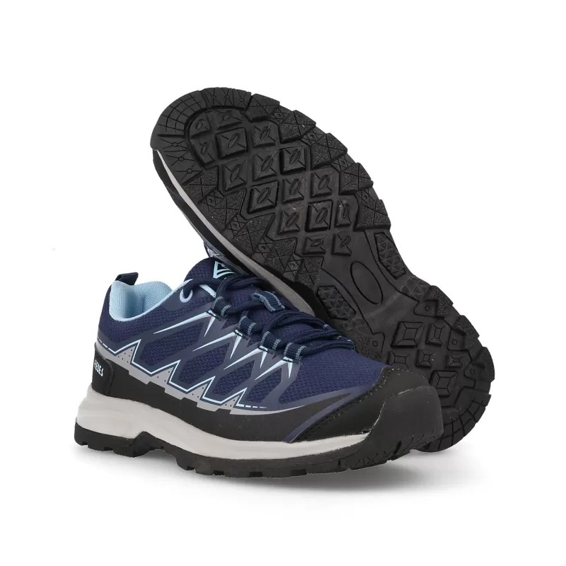 Calçado de trekking feminino Paredes Rinlo azul marinho