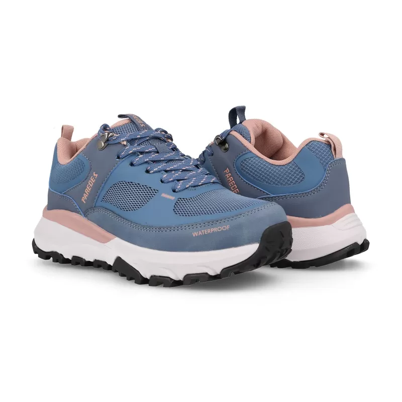 Calçado de trekking feminino Paredes Adai azul