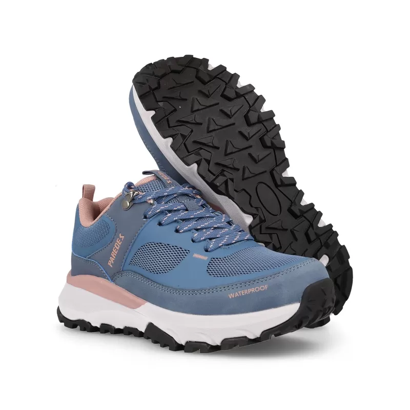 Calçado de trekking feminino Paredes Adai azul