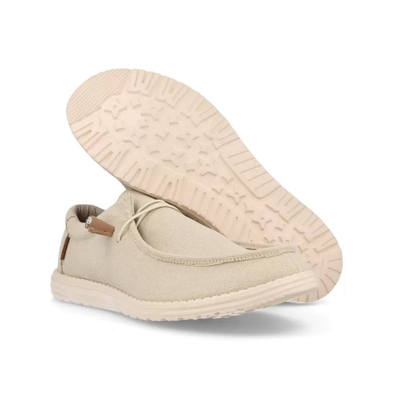 Paredes Zapatillas casual hombre Naval beige