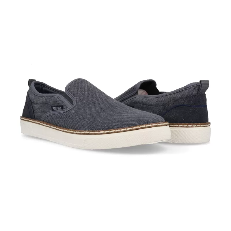Paredes Zapatillas casual hombre Hoyuelos azul marino