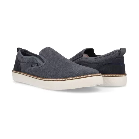 Paredes Zapatillas casual hombre Hoyuelos azul marino