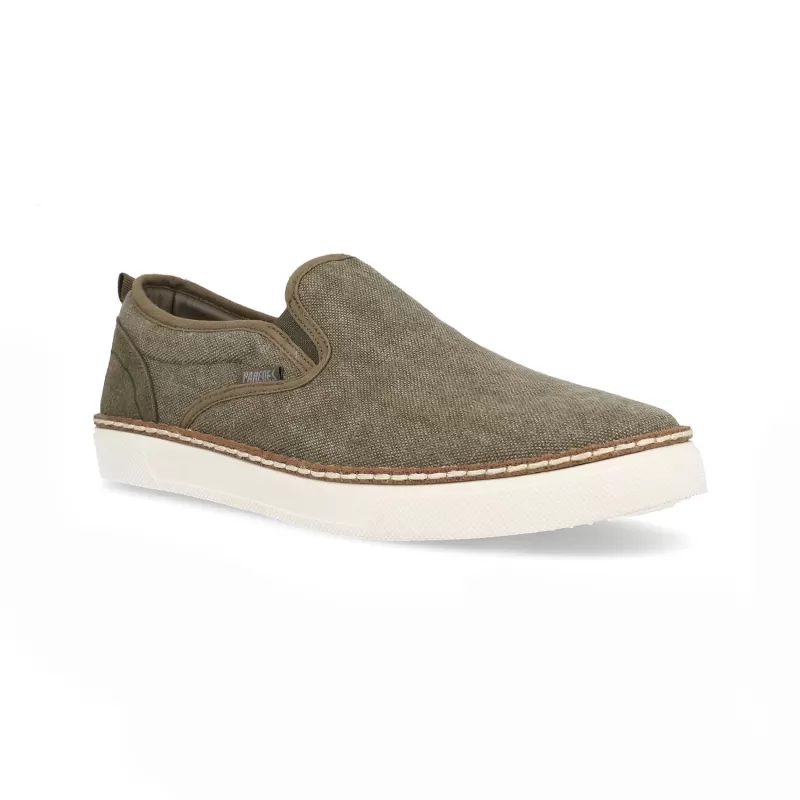 Paredes Zapatillas casual hombre Hoyuelos kaki