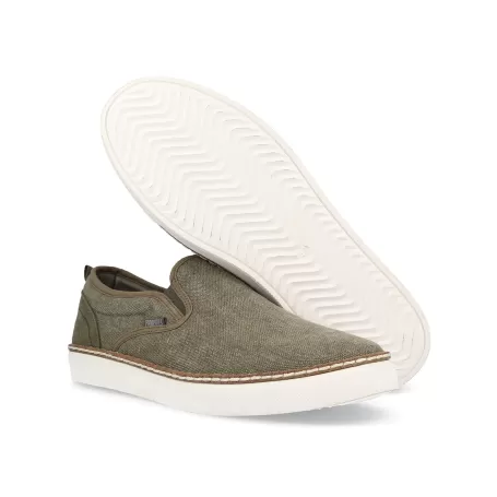 Paredes Zapatillas casual hombre Hoyuelos kaki
