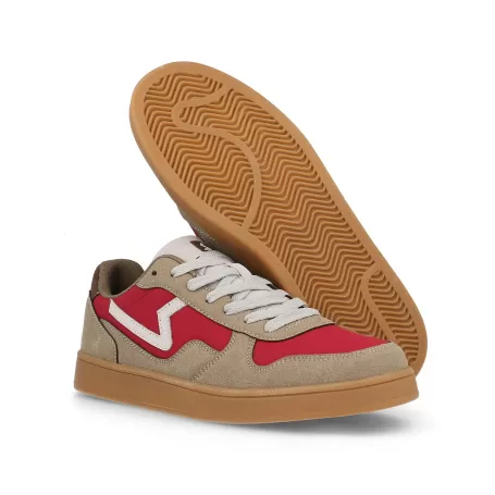 Paredes Zapatillas casual hombre Alkiza burdeos