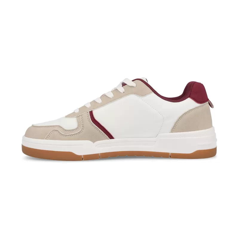 Paredes Zapatillas casual hombre Guinate burdeos