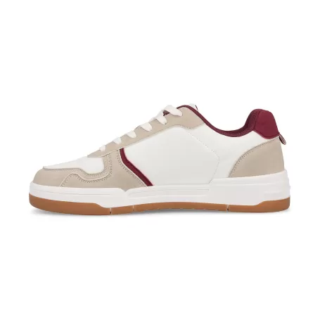 Paredes Zapatillas casual hombre Guinate burdeos