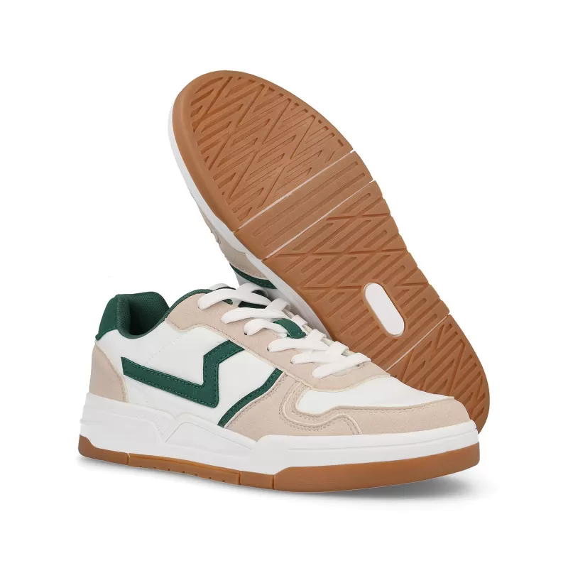 Paredes Zapatillas casual hombre Guinate verde