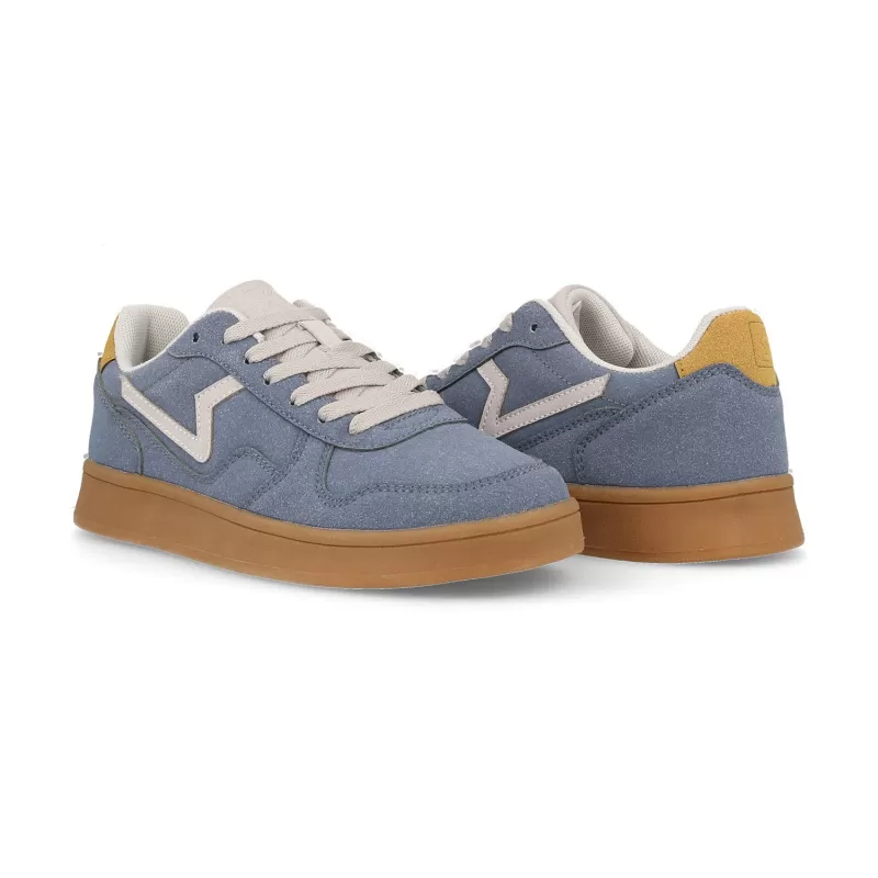 Paredes Tênis Casual Feminino Nuarbe Azul Marinho