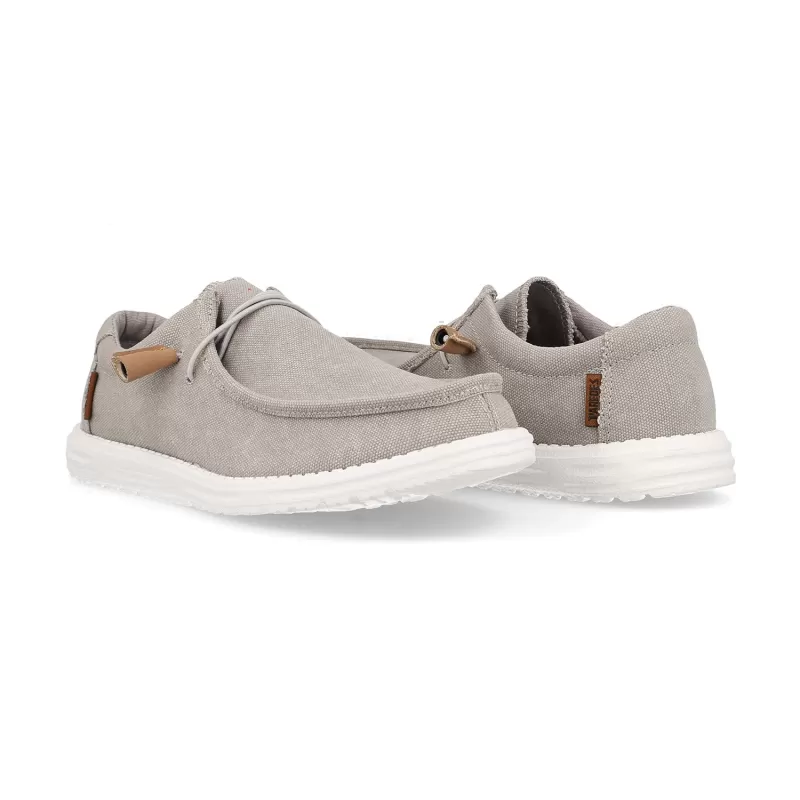 Tênis Casual Feminino Paredes Cinza Albata