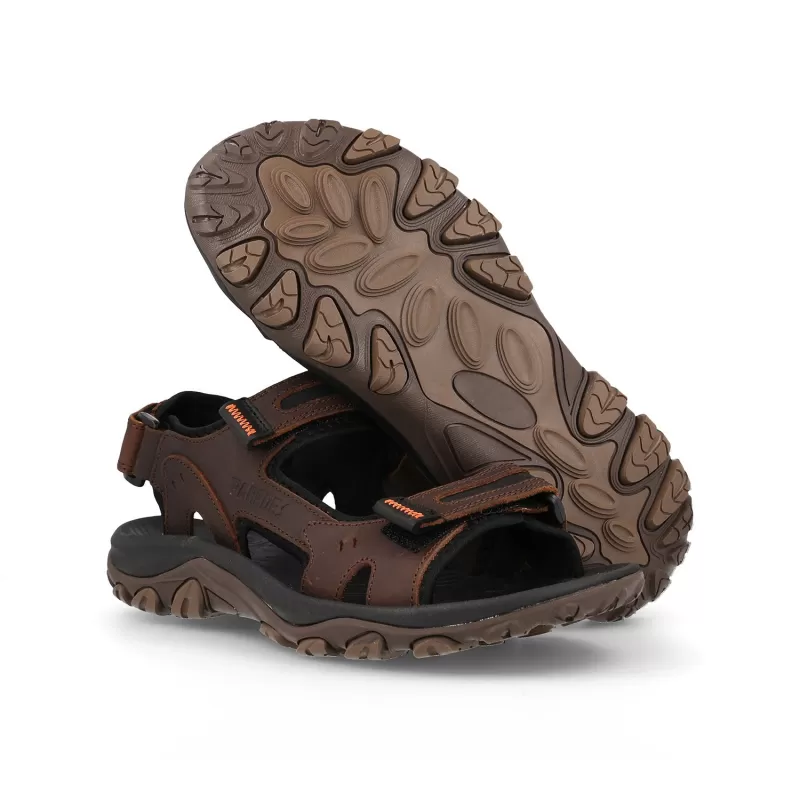 Paredes Sandalias outdoor hombre Arcos marrón oscuro
