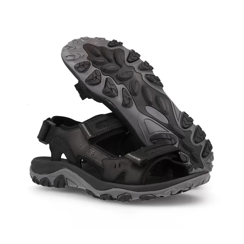 Paredes Sandalias outdoor hombre Arcos negro