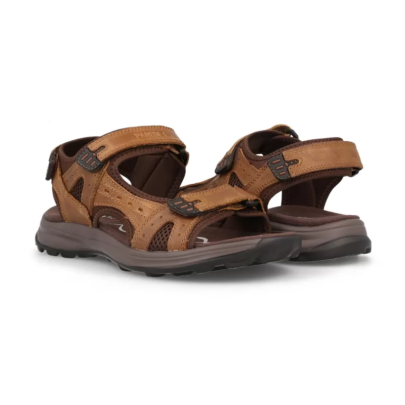 Paredes Sandalias outdoor hombre Adelán marrón claro