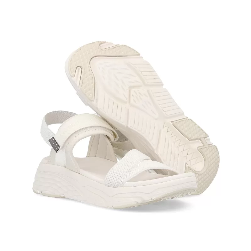 Sandálias casuais femininas Paredes Arucas em branco