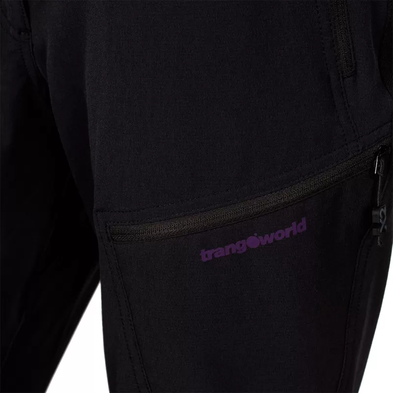 Trangoworld PANT. LARGO TRX2 DURA WM PRO NEGRO/MORADO