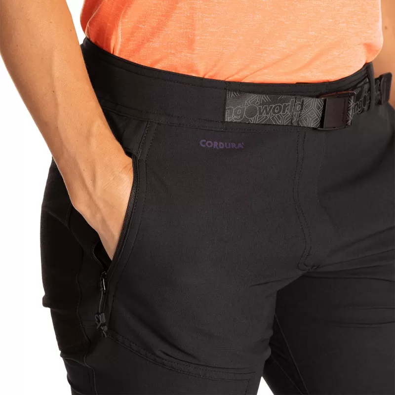 Trangoworld PANT. LARGO TRX2 DURA WM PRO NEGRO/MORADO