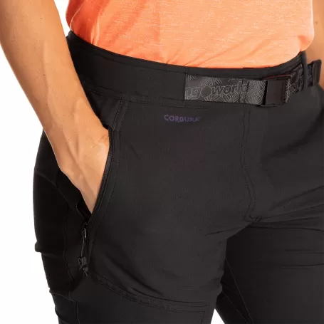 Trangoworld PANT. LARGO TRX2 DURA WM PRO NEGRO/MORADO