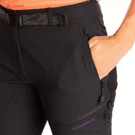 Trangoworld PANT. LARGO TRX2 DURA WM PRO NEGRO/MORADO
