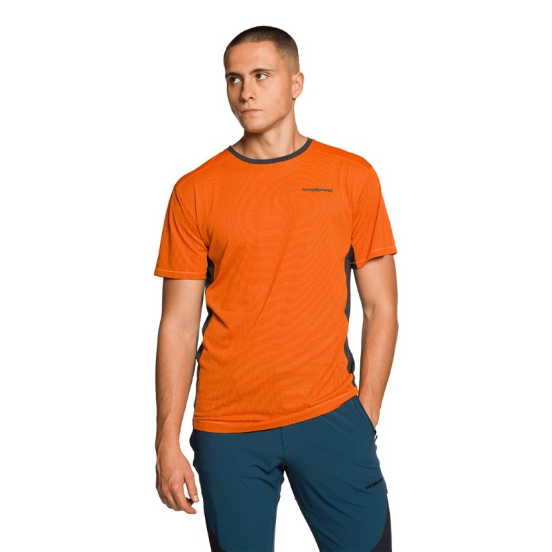 CAMISETA RITSEM NARANJA/ANTRACITA