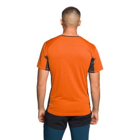 Trangoworld CAMISETA RITSEM NARANJA/ANTRACITA